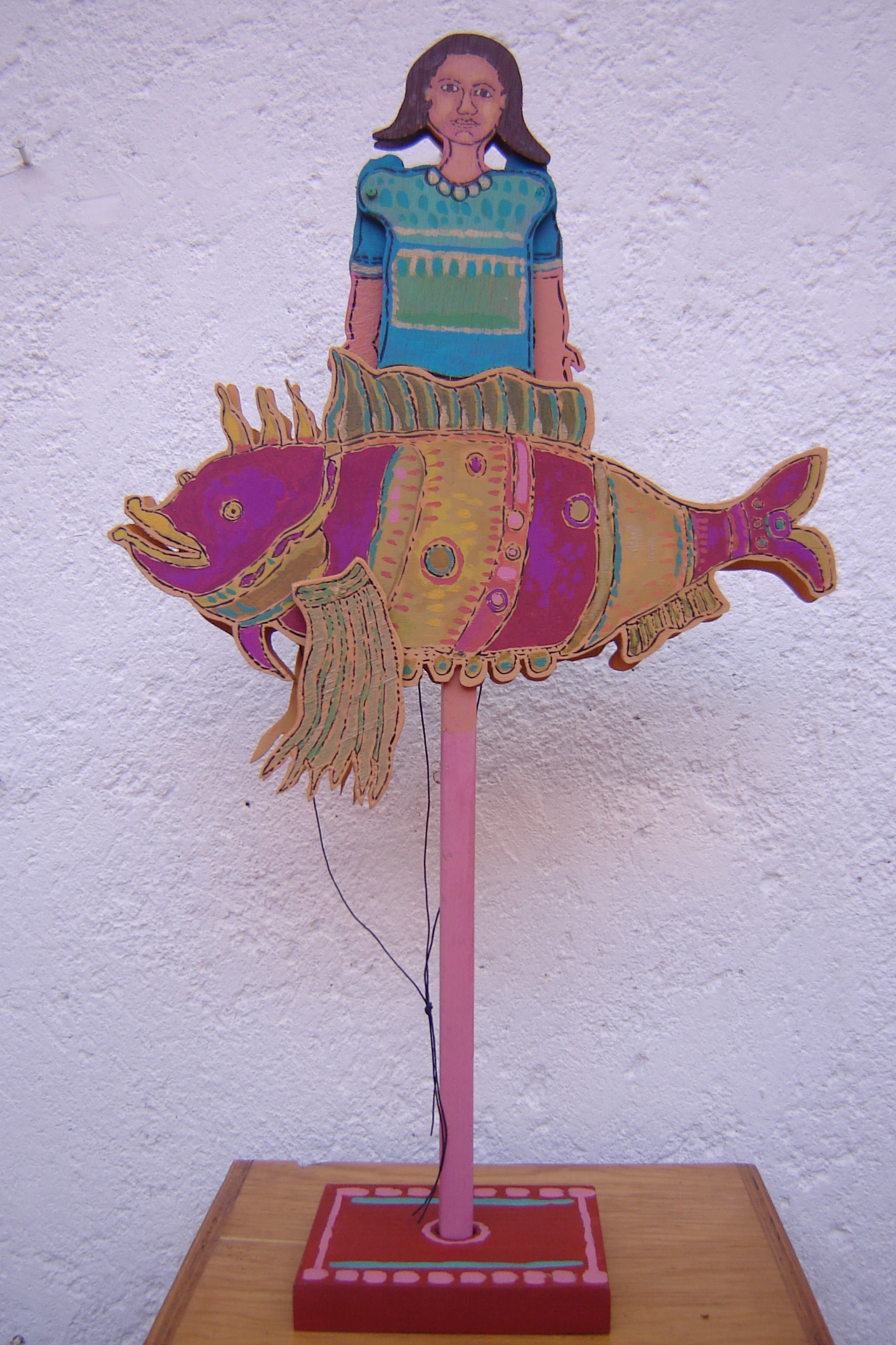 Pescado con niña